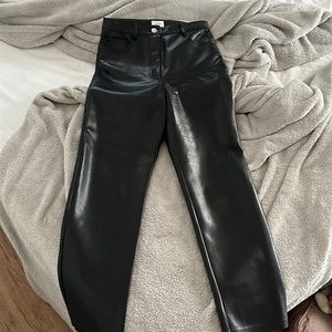 Aritzia Wilfred leather pants